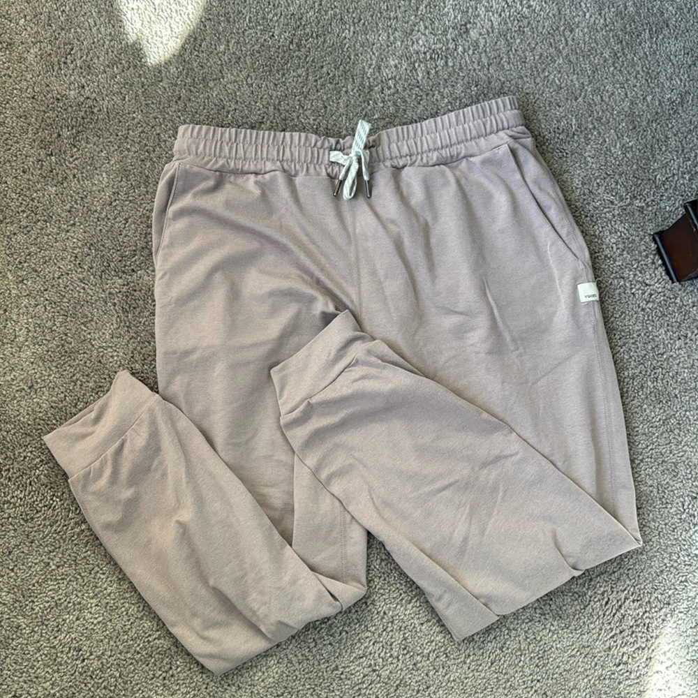 Vuori Performance Jogger, Light Pink/Mauve, Small
